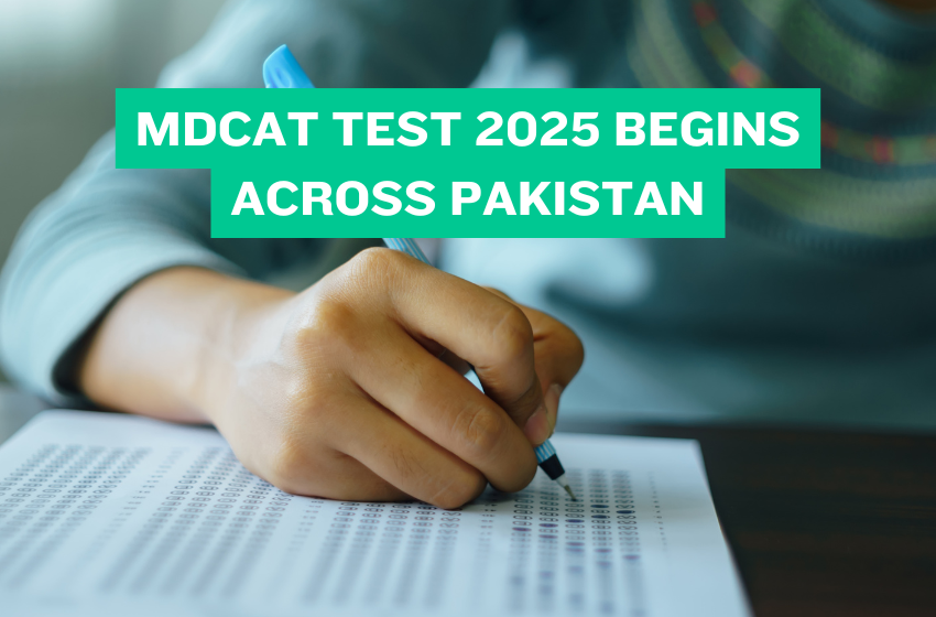 MDCAT Test 2025 Begins Across Pakistan