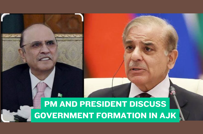 PM and President Discuss Government Formation in AJK
