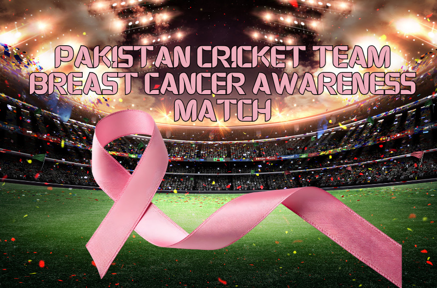 Pakistan Cricket Team Breast Cancer Awareness Match