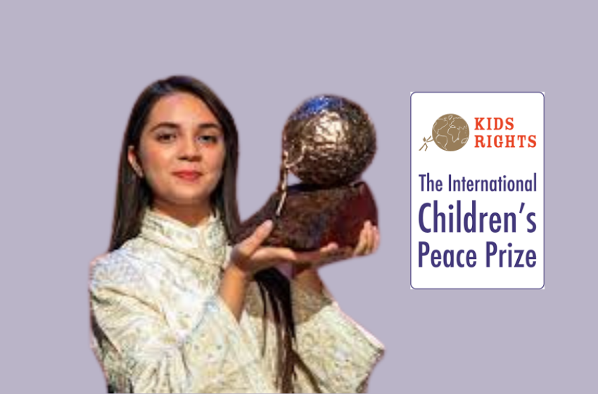 International Children Peace Prize Awarded to Syrian Girl