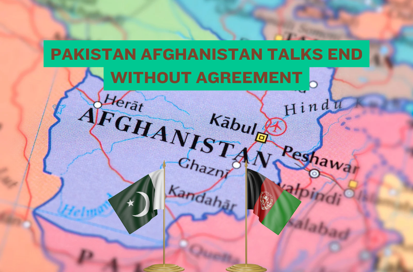 Pakistan Afghanistan Talks End Without Agreement