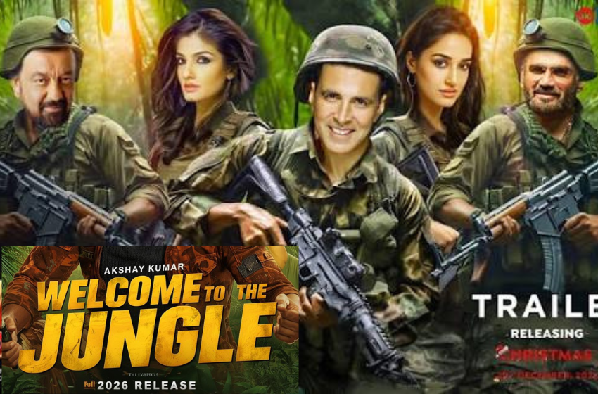 Akshay Kumar Unveils Welcome to the Jungle Teaser