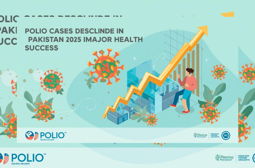 Polio Cases Decline in Pakistan 2025 | Major Health Success