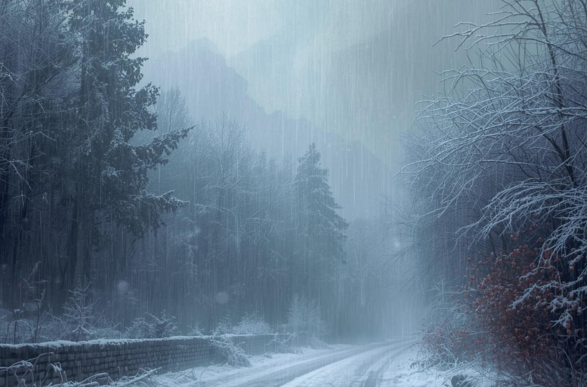 Rain and Snowfall in Khyber Pakhtunkhwa and Kashmir