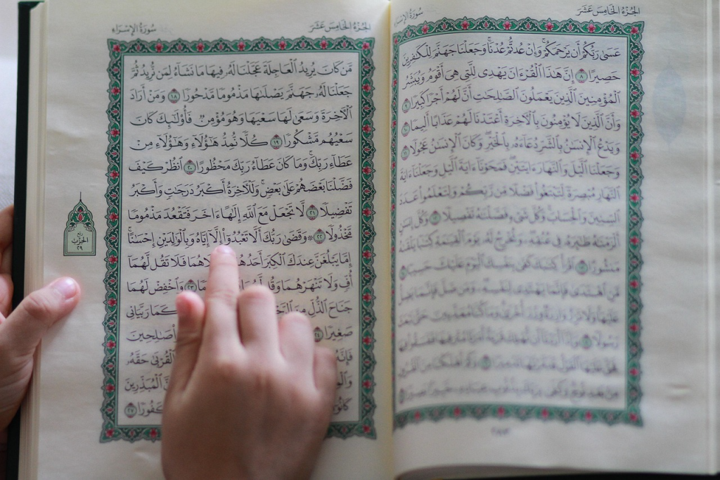 Reading Quran in 15th Shaban 