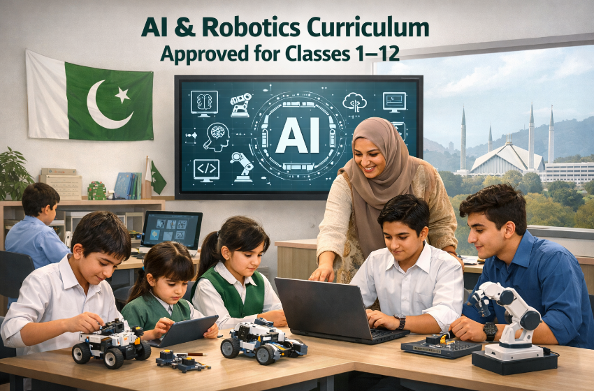 AI and Robotics Curriculum Approved for Classes 1 to 12