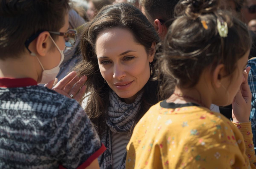 Angelina Jolie’s Gaza Visit Highlights Refugee Aid Efforts