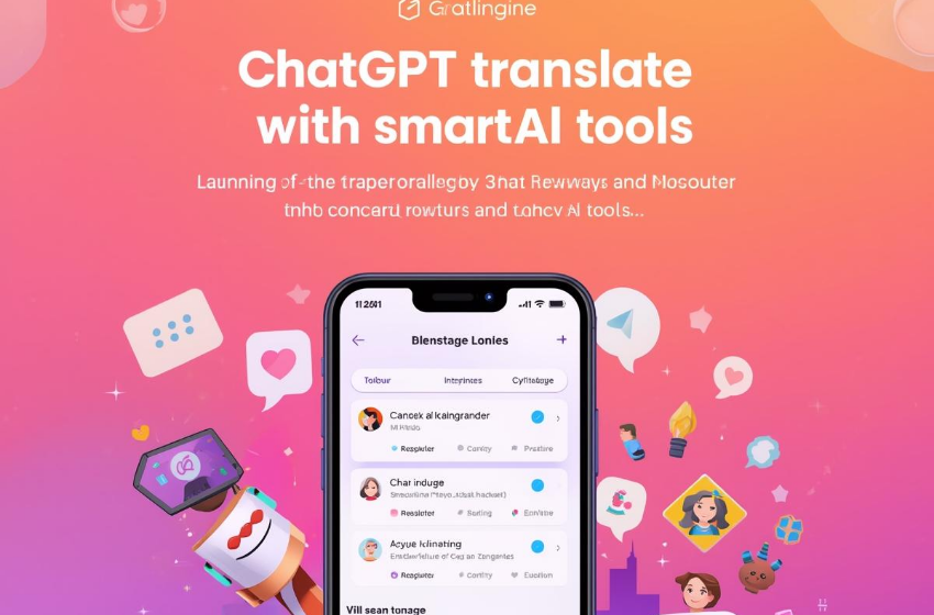 ChatGPT Translate Feature Launched With Smart AI Tools