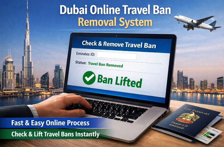 Dubai Online Travel Ban Removal System Launched