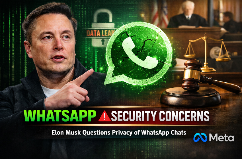 Elon Musk Says WhatsApp Security Is Not Safe for Users