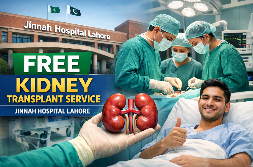 Free Kidney Transplant Service Starts at Jinnah Hospital