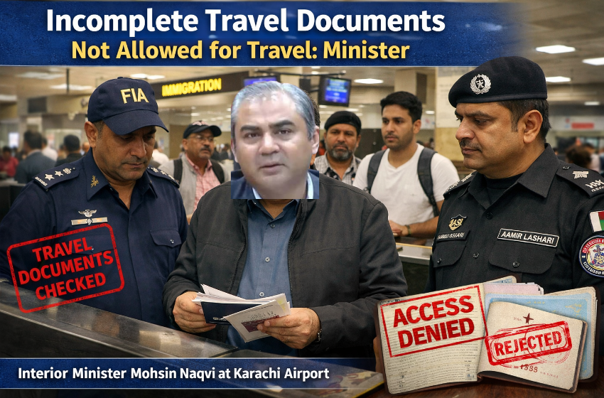 Incomplete Travel Documents Not Allowed for Travel: Minister