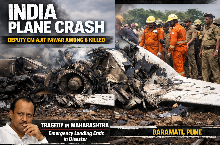 India Plane Crash Kills Maharashtra Deputy CM Ajit Pawar