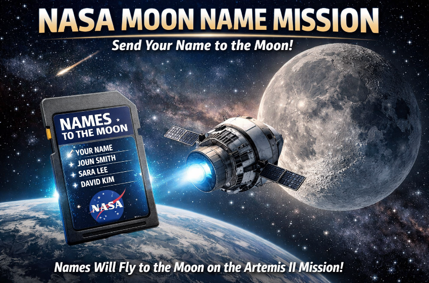 NASA Moon Name Mission: Public Can Send Names to the Moon