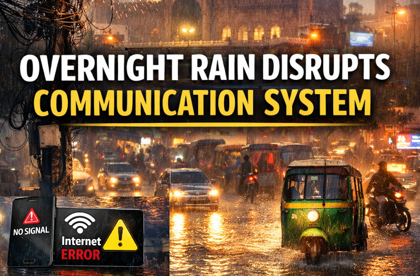 Overnight Rain Disrupts Communication System