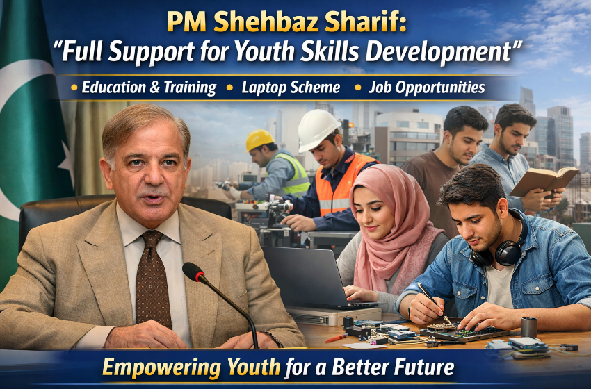 PM Vows Full Support for Youth Skills Development Drive