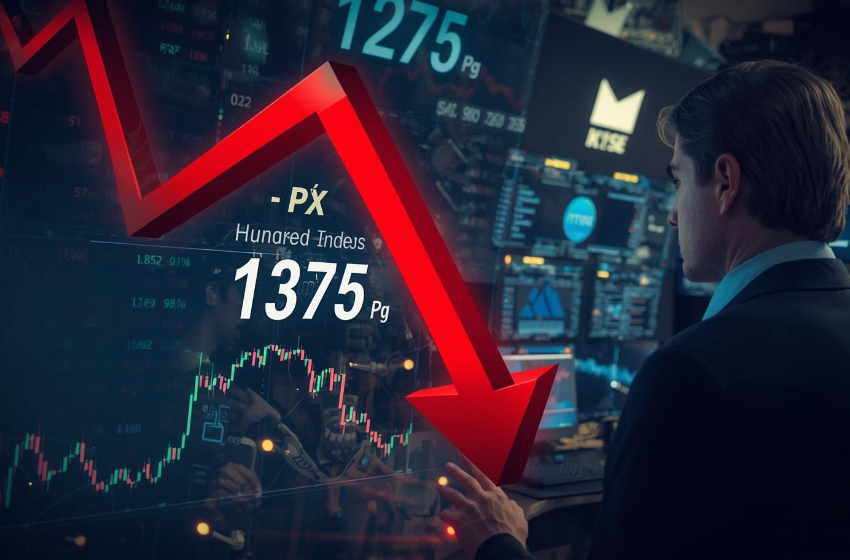 PSX Hundred Index Falls 1375 Points in Early Trading