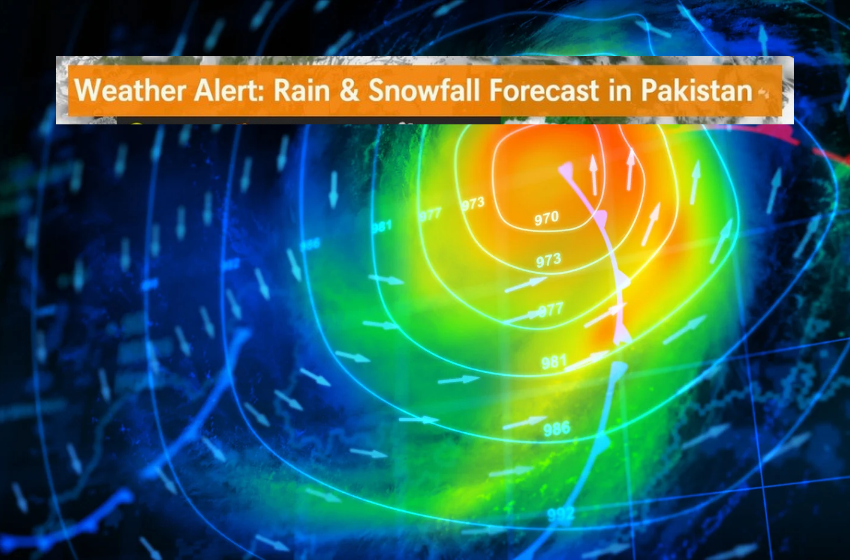 Rain and Snowfall Forecast in Pakistan: Weather Alert Issued