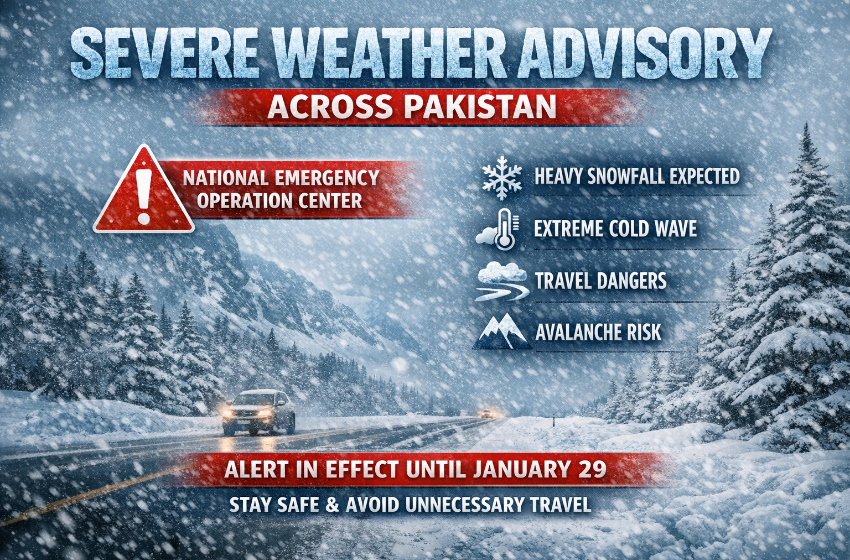 Severe Weather Advisory Issued by National Emergency Center