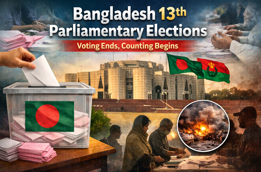 Bangladesh 13th Parliamentary Elections Voting Ends
