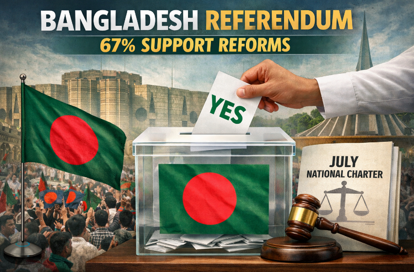 Bangladesh Referendum: 67% Voters Back Key Reforms