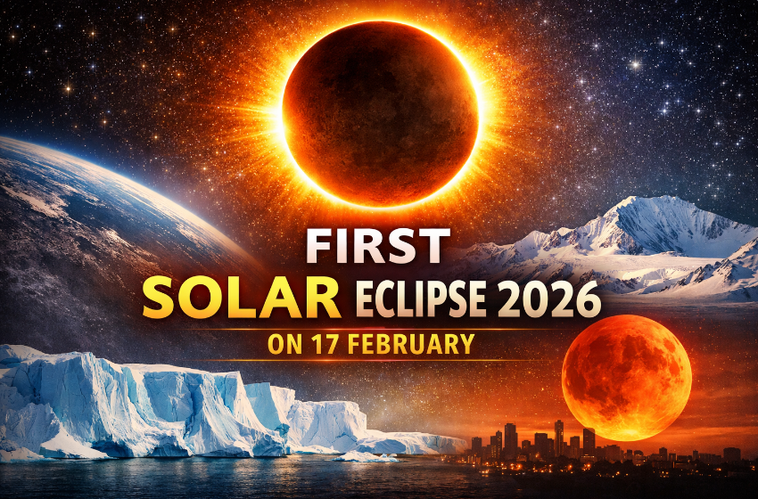 First Solar Eclipse 2026 on 17 February