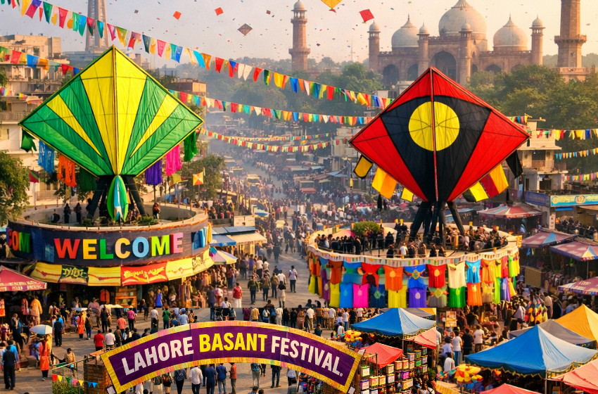 Lahore Basant Festival Fever Colors the City Skies