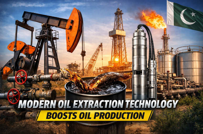 Modern Oil Extraction Technology Boosts Oil Output
