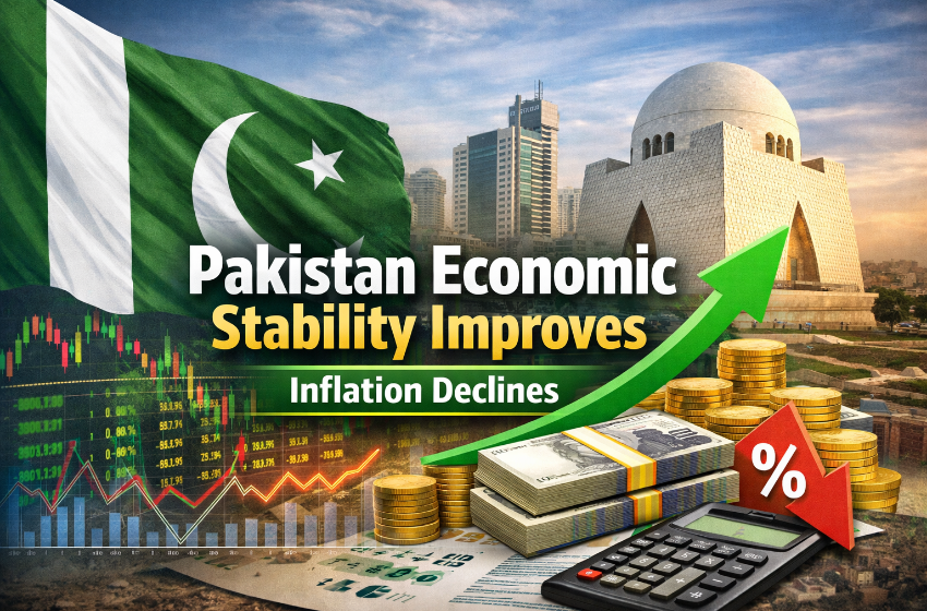 Pakistan Economic Stability Improves And Inflation Declines Now