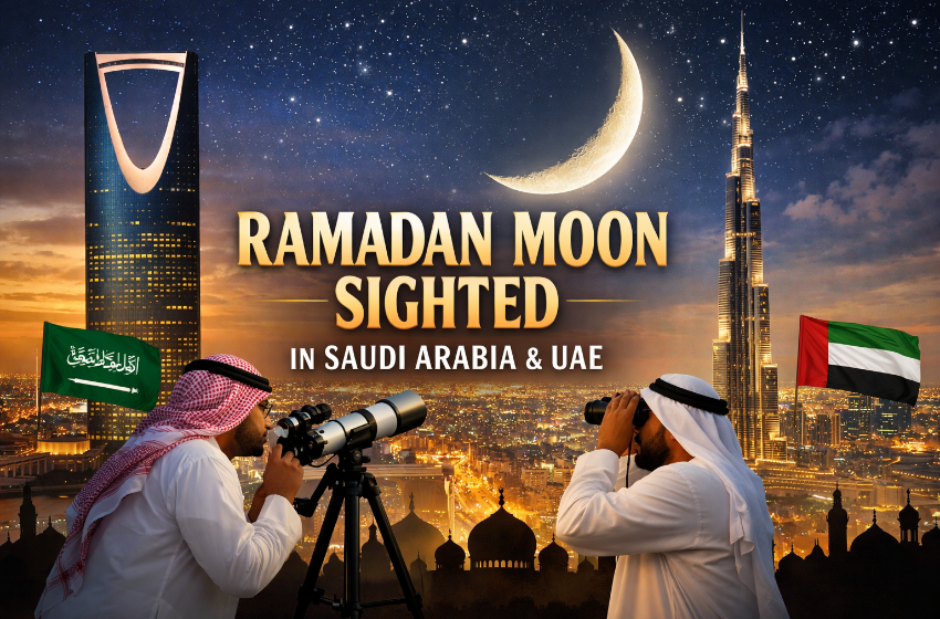 Ramadan Moon Sighted in Saudi Arabia and UAE