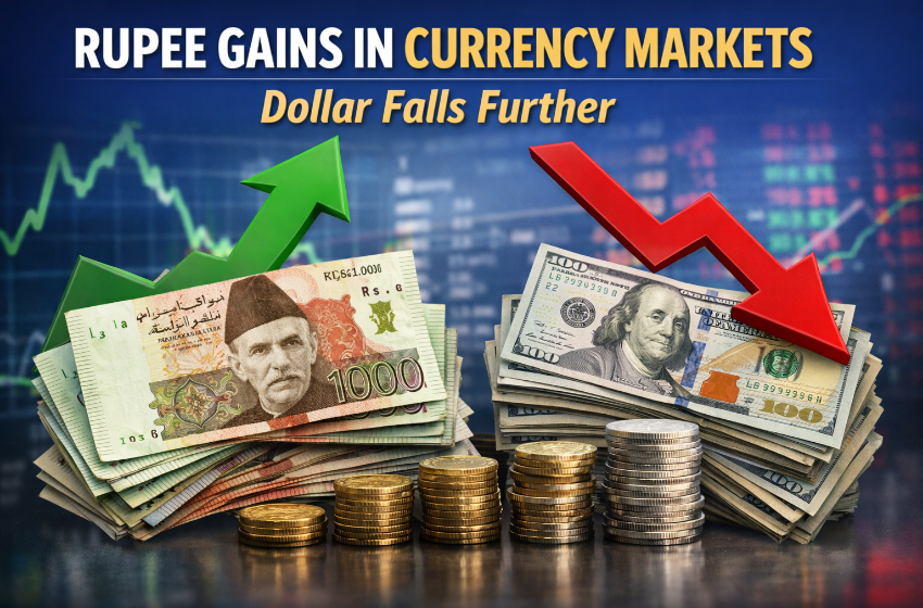 Rupee Gains in Currency Markets, Dollar Falls Further