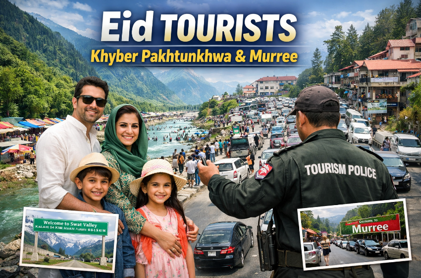 Eid Tourists Khyber Pakhtunkhwa Murree Travel Report