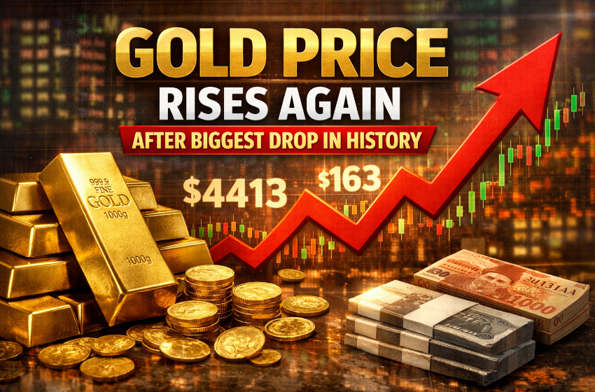 Gold Price Rises Again After Biggest Drop In History