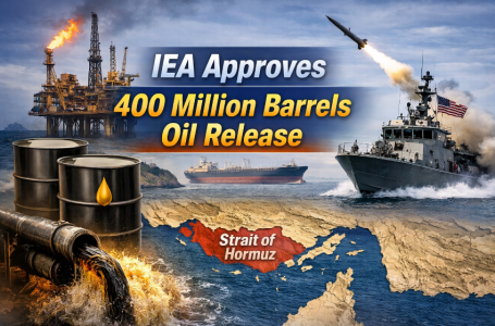 IEA Approves 400 Million Barrels Oil Release