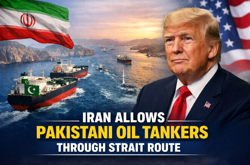 Iran Allows Pakistani Oil Tankers Through Strait Route