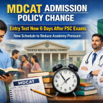 MDCAT Admission Policy Change for Medical Colleges 2026