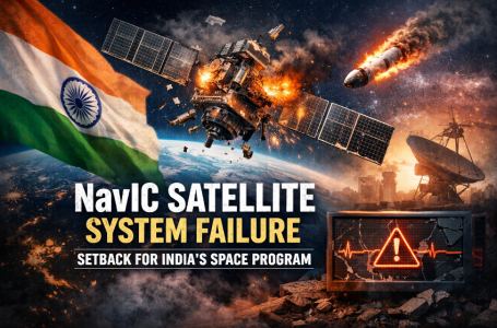 NavIC Satellite System Failure