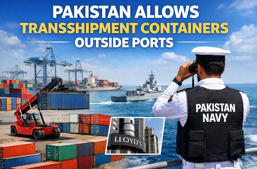Pakistan Allows Transshipment Containers Outside Ports