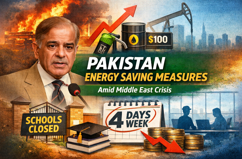 Pakistan Energy Saving Measures After Middle East War Crisis