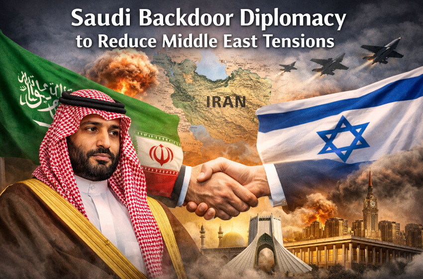 Saudi Backdoor Diplomacy to Reduce Middle East Tensions