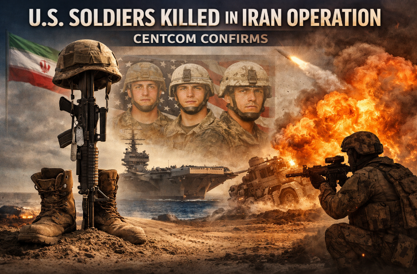 US Soldiers Killed in Iran Operation, CENTCOM Confirms