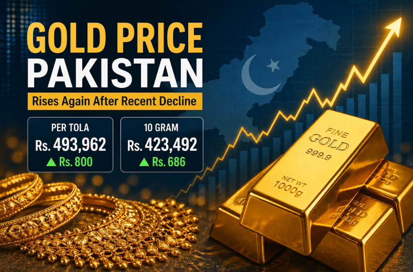 Gold Price Pakistan Rises Again After Recent Decline