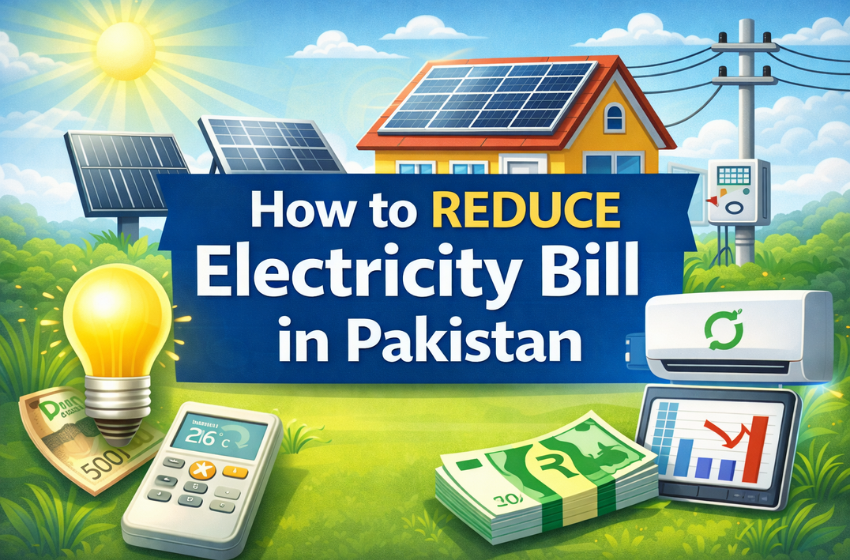 How to Reduce Electricity Bill in Pakistan