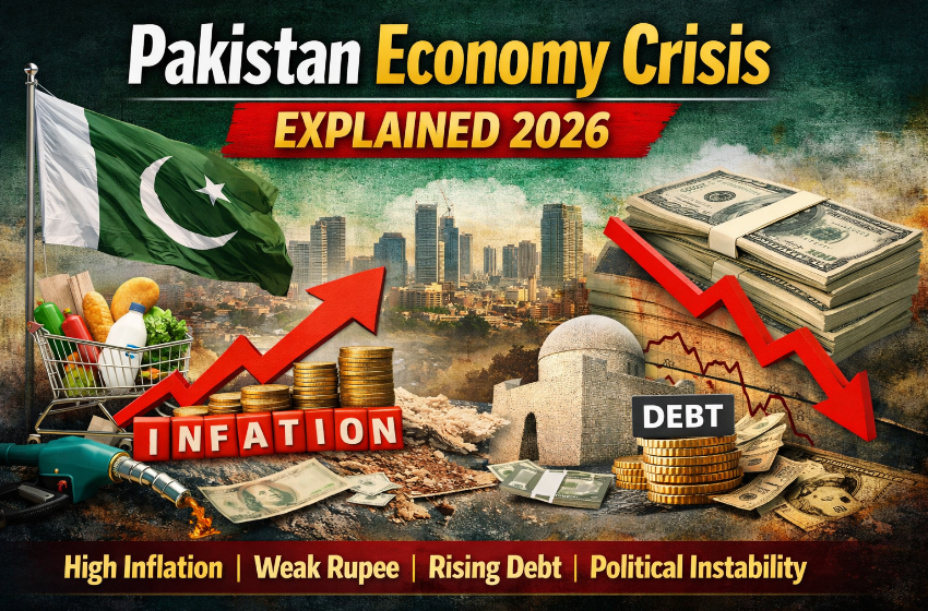 Pakistan Economy Crisis Explained 2026 – Key Reasons