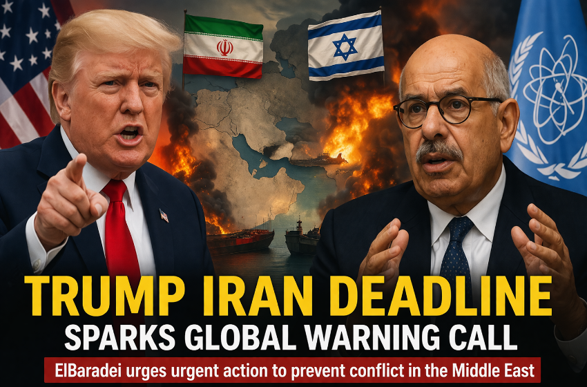Trump Iran Deadline Sparks Global Urgent Warning Call