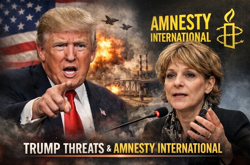 Trump Threats Called Hate Speech by Amnesty Chief