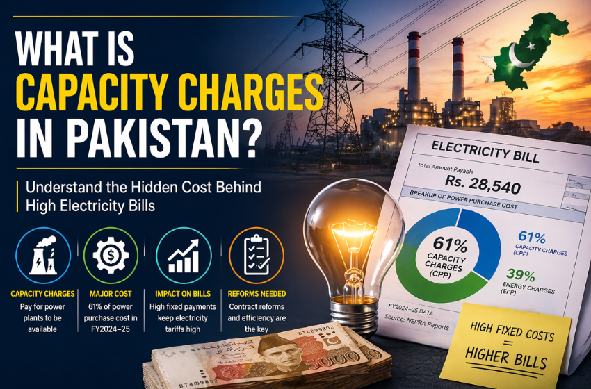 What are Capacity Charges in Pakistan? Full Simple Guide