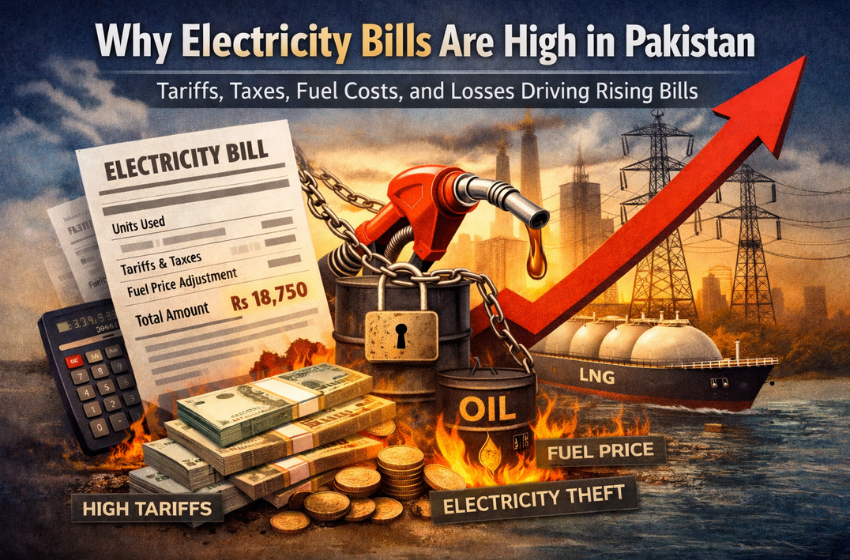 Why Electricity Bills Are High in Pakistan: Key Reasons