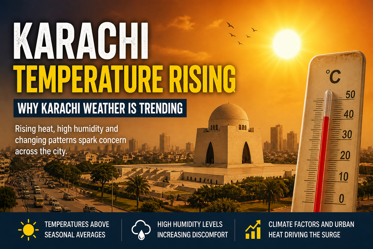 Karachi Temperature Rising: Karachi Weather Trends