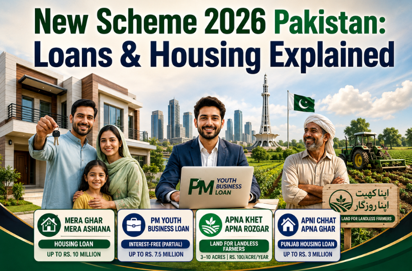 New Scheme 2026 Pakistan: Loans & Housing Explained